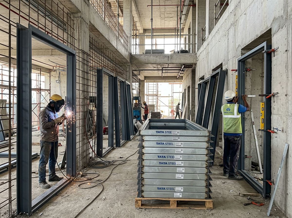 WPC & Flush Doors (Tata EzyFit) Project #4 — Gupta Engineering Works